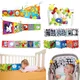 Baby Toys Crib Bumper Baby Book Newborn Soft Infant Protector Educational Toys Baby Room Decor Bed