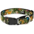Buckle-Down Dog Collar Martingale Bambi Friends Scene 9 to 15 Inches 1.0 Inch Wide