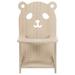 NUOLUX 1 Set Hamster Chair with Tray Handmade Wooden Hamster Dining High Chair Hamster Accessories