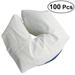 100Pcs Disposable Massage Face Cradle Cover Non-Sticking Face Rest Covers