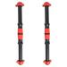 NUOLUX 2pcs 40cm Dumbbell Bars Dumbbell Handles Weight Lifting Spinlock Collar Set with 4pcs Nuts for Gym Barbells Dumbbell Bars Strength Training (Random Color)