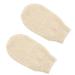 Washcloths Bathing Glove Exfoliating Natural Bamboo Glove Fiber Bath Bathroom Products Small Late Gloves Rubber Gloves Disposable Small Size Single Use Gloves Medium Warm Leather Work Gloves Men