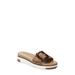 Ariane Platform Slide - Brown - Sam Edelman Flats