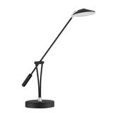 Kendal Lighting Lahoya 9 Inch Desk Lamp - PTL5015-BLK/SN