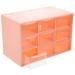 Storage Desktop 3 Desk Drawer Tier Organizer Mini Box Drawers Organizer Cabinet Organization Bin Unit Clear Drawer Shelf