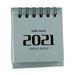 Yubnlvae Home Decor 2021 Mini Desk Calendar Stand Up Flip Calendar Daily Monthly Table Planner a Calendar