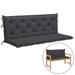 Irfora Garden Bench Cushion Anthracite 59.1 Oxford Fabric