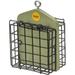 Bird s Choice Suet Feeder for Two Cakes in Fern Green Recycled Plastic
