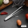 304 Stainless Steel Grill Tongs Barbecue Clip Kitchen Grill Tongs Meat Cooking Utensils Barbecue Cooking Clamp Tool Grill Tong