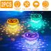 Floating Swimming Pool Lights iMounTEK 2pcs LED Color Changing Floating Pool Lights with 6 Modes Waterproof Pool Light for Swimming Pool Pond Fountain Garden Party Decoration