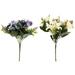 Artificial Peony Bouquet Flower Arrangements Floral Rose Arrangement Faux Flowers Fake Peonies Picks Branches