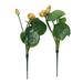 Lotus Flower Water Lily Stem Artificial Flowers Silk Arrangement Bouquet Plant Fake Stems Branch Faux Bud Floral