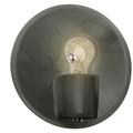 Ambiance 10 1/4" High Pewter Green Nickel Shield Wall Sconce