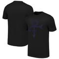 Unisex Black Prince Purple Symbol Diamante T-Shirt