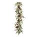 Pine Cone Berry Twig Garland (Set of 2) - Green-Brown - 8" x 4" x 61" (L x W x H)