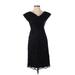 Banana Republic Casual Dress - Sheath: Black Dresses - Women's Size 00