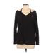 Xersion Active T-Shirt: Black Activewear - Women's Size Medium