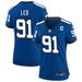 Titus Leo Women's Nike Royal Indianapolis Colts Indiana Nights Alternate Custom Game Jersey