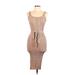 Active USA Casual Dress: Tan Dresses - Women's Size Large