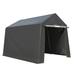 BESUNYST 10 Ft. W x 10 Ft. D Portable Storage Shed in Gray | 98.4 H x 118.1 W x 118.1 D in | Wayfair WY02-2OD8092SBL