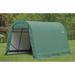 ShelterLogic Round Style Shelter Cover Metal in Green | 145.6 H x 178.28 W x 239.86 D in | Wayfair 95341