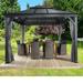 Sojag Mykonos II 16 Ft. W x 12 Ft. D Aluminum Patio Gazebo Gazebo Aluminum/Hardtop/Metal in Gray | 13.9 ft x 11.9 ft | Wayfair 500-9165357