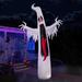 The Holiday Aisle® 12 FT Halloween Inflatable Towering Terrible Spooky Ghost w/ Build-in LEDs | 144 H x 60 W x 30 D in | Wayfair