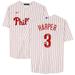 Bryce Harper Philadelphia Phillies Autographed White Nike Replica Jersey with "Go Phillies!" Inscription