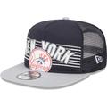 Men's New Era Navy York Yankees Speed Golfer Trucker Snapback Hat