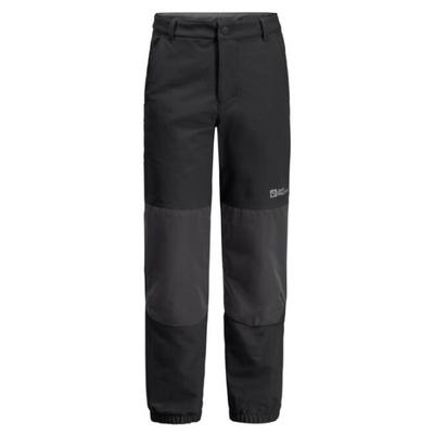 Jack Wolfskin - Rascal Winter Pants Kids - Softshellhose Gr 116 schwarz