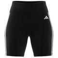 adidas - Women's TE 3 Stripes Short Tight - Running tights size L, black