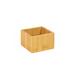 Front of the House BHO138BBB23 Countertop Napkin Holder - Bamboo, Beige