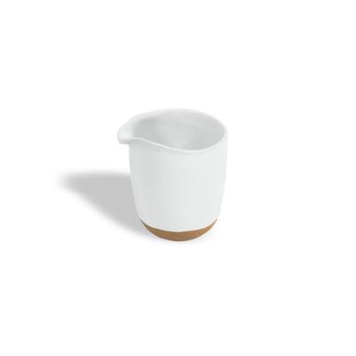 Front of the House TCR018WHP23 4 oz Artefact Pourer - Porcelain, White
