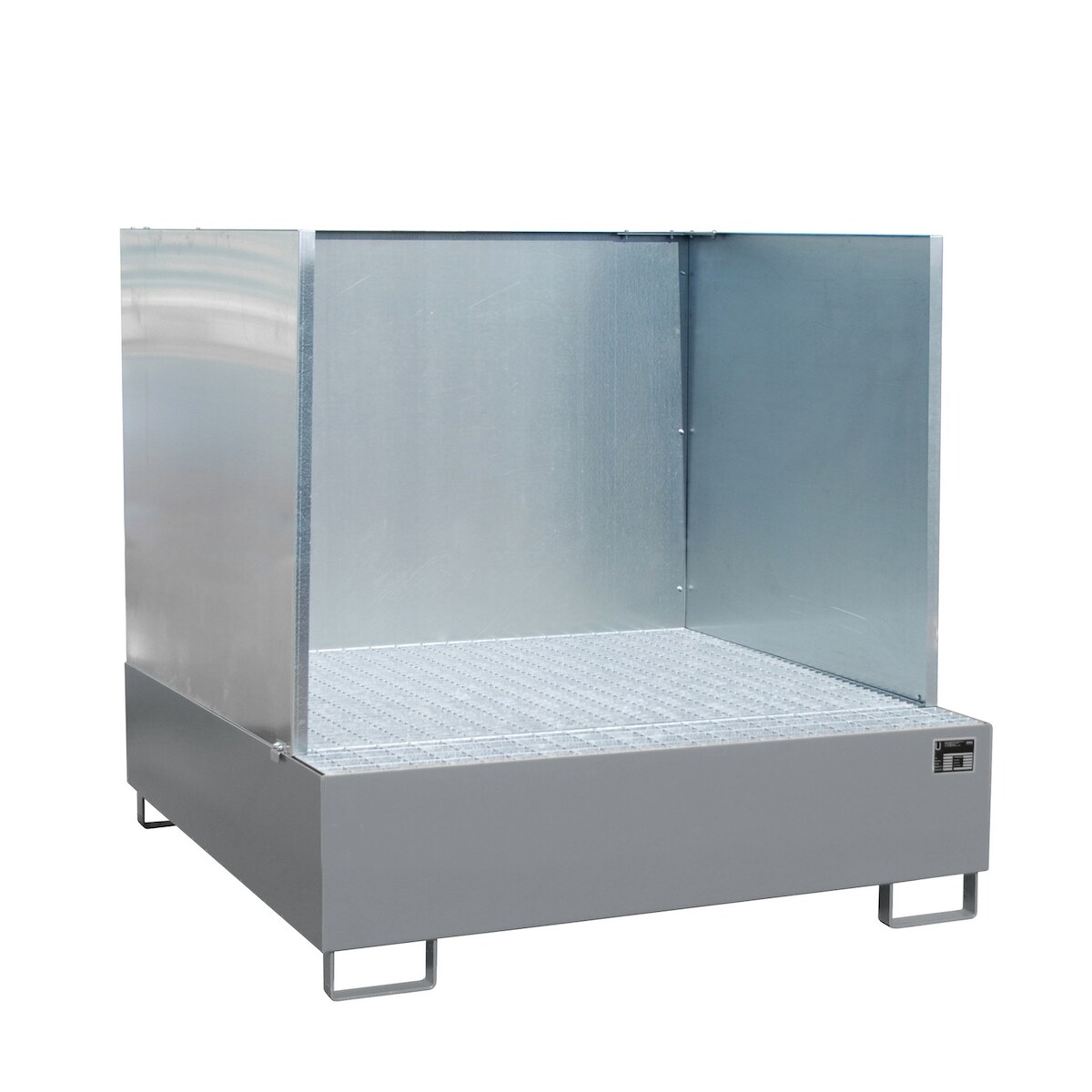 Auffangwanne AW 450/SW, lackiert, Mausgrau Image