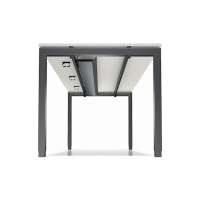 Bisley Kabelkanal für Schreibtisch Cito 1200mm Farbe anthrazitgrau Image
