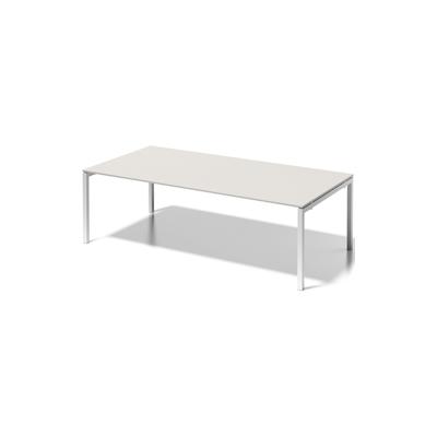 Bisley Chefarbeitsplatz/Konferenztisch Cito BxTxH 240x120x74cm grauweiß/verkehrsweiß Image