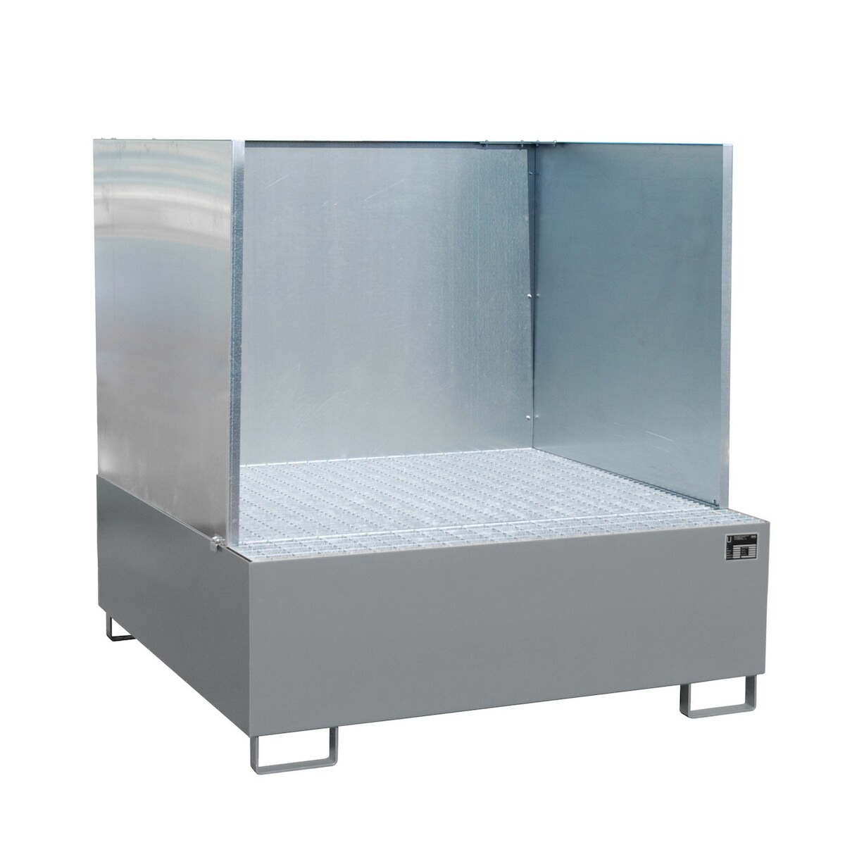 Auffangwanne AW 800/SW, lackiert, Mausgrau Image