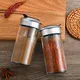 Spice Jar Seasoning Bottle Spice Pepper Salt Shaker Rotating Cover Salt Sugar Condiments Storage