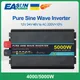 EASUN POWER Pure Sine Wave Power Inverter 4000W 5000W 12V/24V DC To AC 220V 50Hz Frequency Converter