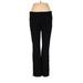 Eileen Fisher Dress Pants - Mid/Reg Rise: Black Bottoms - Women's Size 8