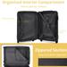 2 Piece Luggage Sets Suitcase/Trunk /Check-in Luggage /Carry-on Luggage