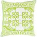 Decorative Allyson Floral 22-inch Throw Pillow