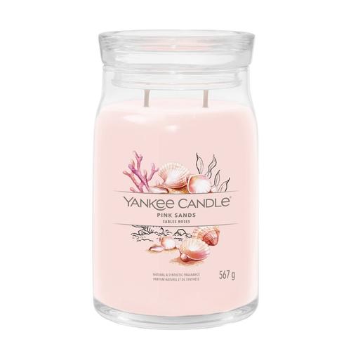 YANKEE CANDLE - Glas Pink Sands Kerzen 567 g