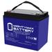12V 35AH GEL NB Replacement Battery Compatible with Pride Mobility Jazzy Select 6 Ultra