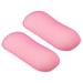 Uxcell Mouse Wrist Rest Mouse Wrist Support Ergonomic Mouse Pad Cushion Comfortable Memory Foam Pink 2 Pack