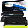 Compatible Replacement for TN570 DR510 Toner Cartridge and Drum Unit Combo Set Use with DCP-8040 DCP-8045D HL-5140 MFC-5150DLT Printers (1 Toner and 1 Drum)