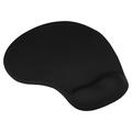 Uxcell Gel Mouse Pad with Wrist Rest Ergonomic Mouse Pad Comfortable Memory Foam Non-Slip Base Soft Black