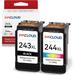 243XL 244XL Ink Cartridge for Canon PG-243 CL-244XL PG-245XL CL-246XL Black Color Combo For Cannon Pixma TS3122 MX490 MX492 TR4522 TR4520 MG2522 MG2922 MG2520 Printer