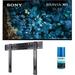 Sony XR83A80L 83 inch 4K HDR OLED Smart Google TV with PS5 Features with a Sanus LL11-B1 Super Slim Fixed-Position Wall Mount for 40 Inch - 85 Inch TVs and Walts HDTV Screen Cleaner Kit (2023)