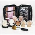 XXL KIT w/BRUSH & CASE (WARM Neutral Shade-Most Popular) Full Size Mineral Makeup Set Skin Powder Cover